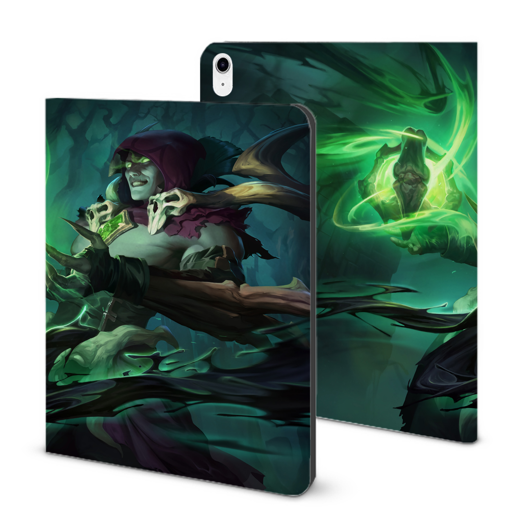 （画像用） リーグ・オブ・レジェンド League of Legends LOL IPad ケース ブック型 PUレザー TPU 耐衝撃 軽量 薄型 ペン収納なし 全面保護 IPad 各モデル対応